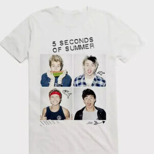 5 Seconds of Summer T-Shirt Hot Topic Size S